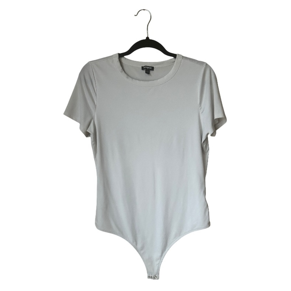 express women’s white bodysuit